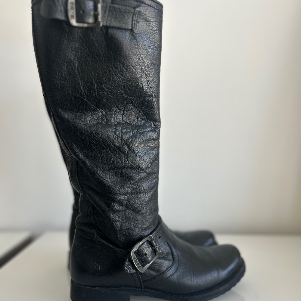 Frye Boots Leather Veronica Style sz 7
